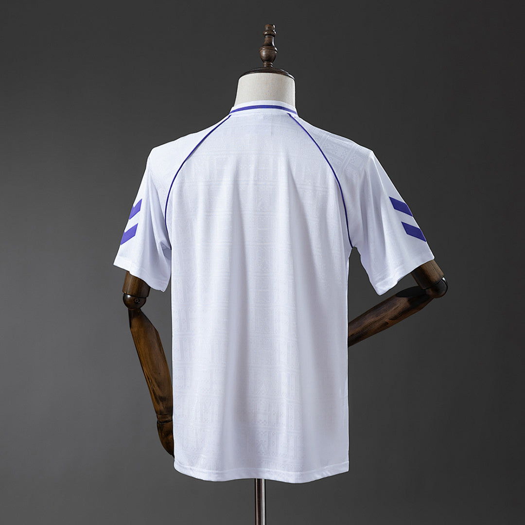 Camiseta Retro Real Madrid Local 90/91 - espalda
