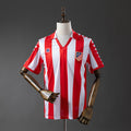 Camiseta Retro Atlético de Madrid Local Gris Claro y Burdeos 82/83 - frente