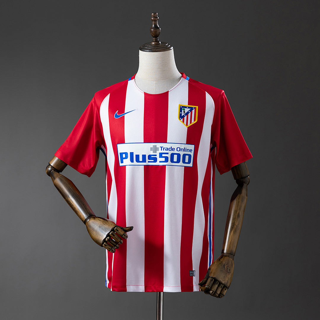 Camiseta Retro Atlético de Madrid Local 16/17 - frente