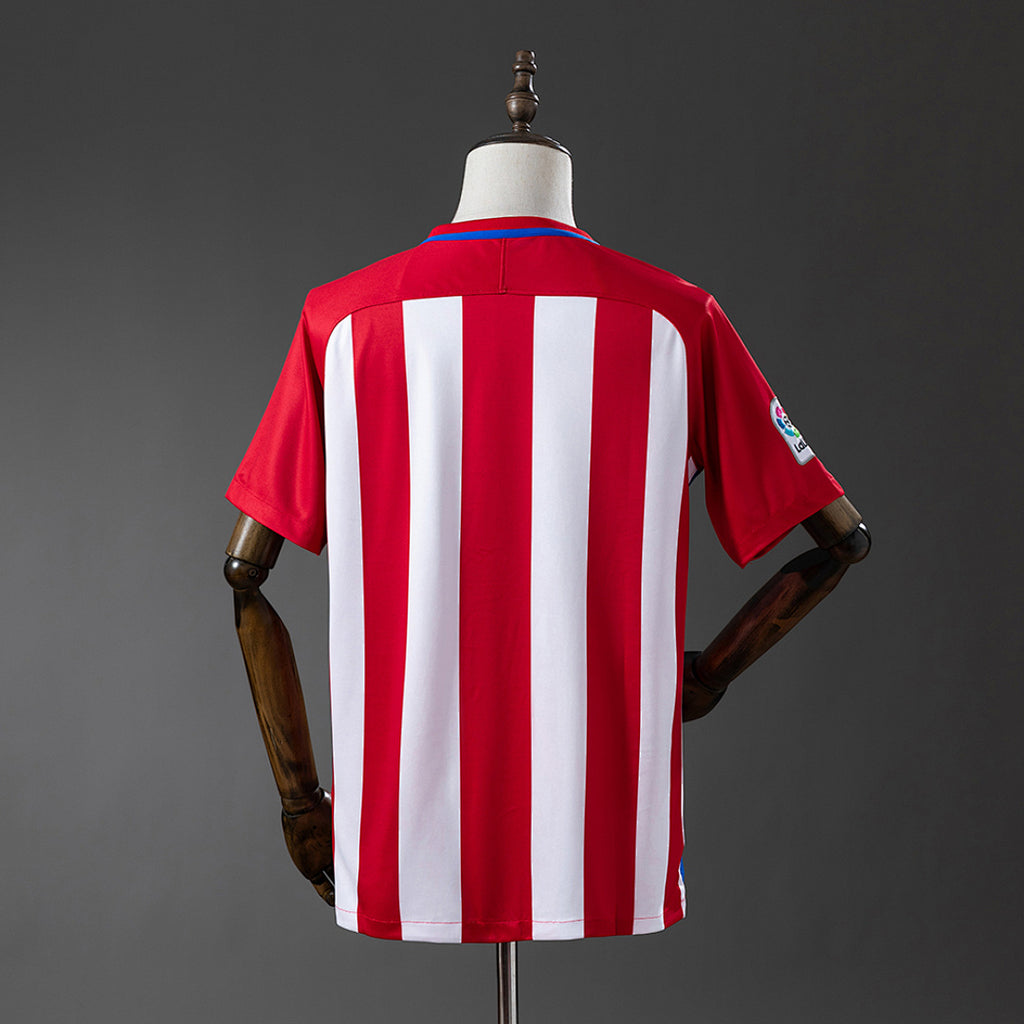 Camiseta Retro Atlético de Madrid Local 16/17 - espalda
