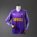 Camiseta Retro Real Madrid Visita Manga Larga 84/85 - frente
