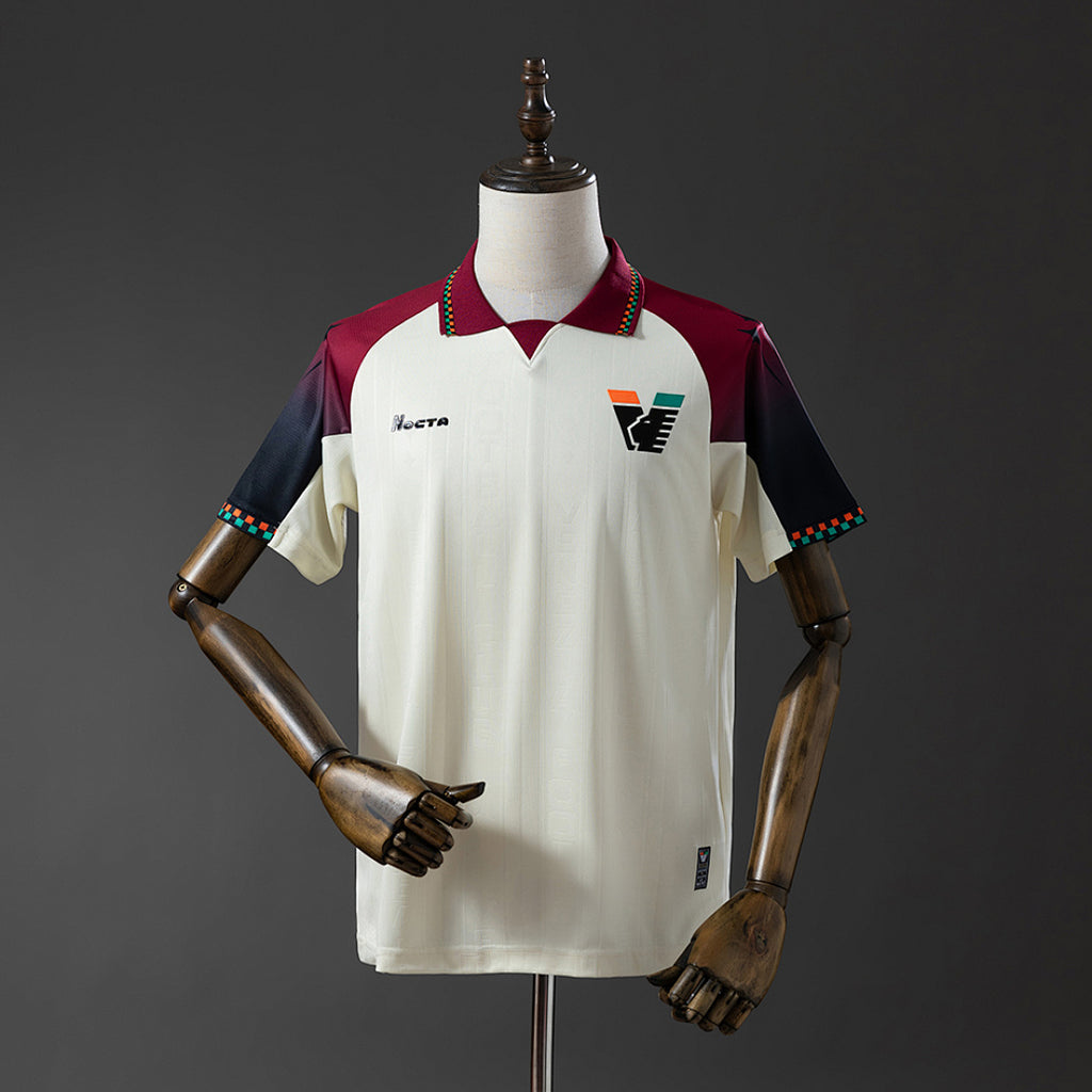 Camiseta Venezia Visita Gris y Gris Claro 2025/26 - frente