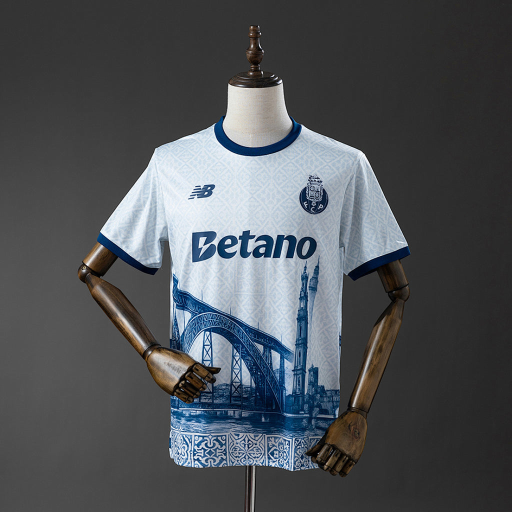 Camiseta FC Porto Gris y Azul Edición Especial 2025/26 - frente