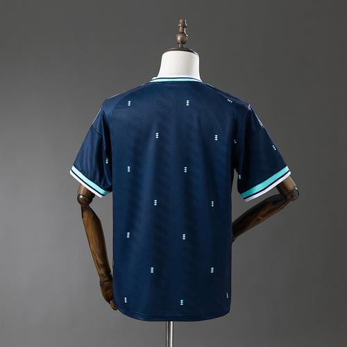 Camiseta Alemania Visita Azul y Gris 2026 - espalda