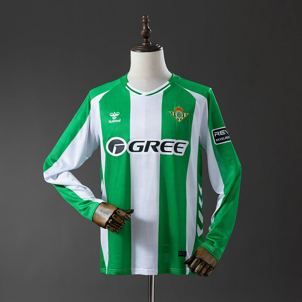Camiseta Real Betis Local Manga Larga 2025/26 - frente