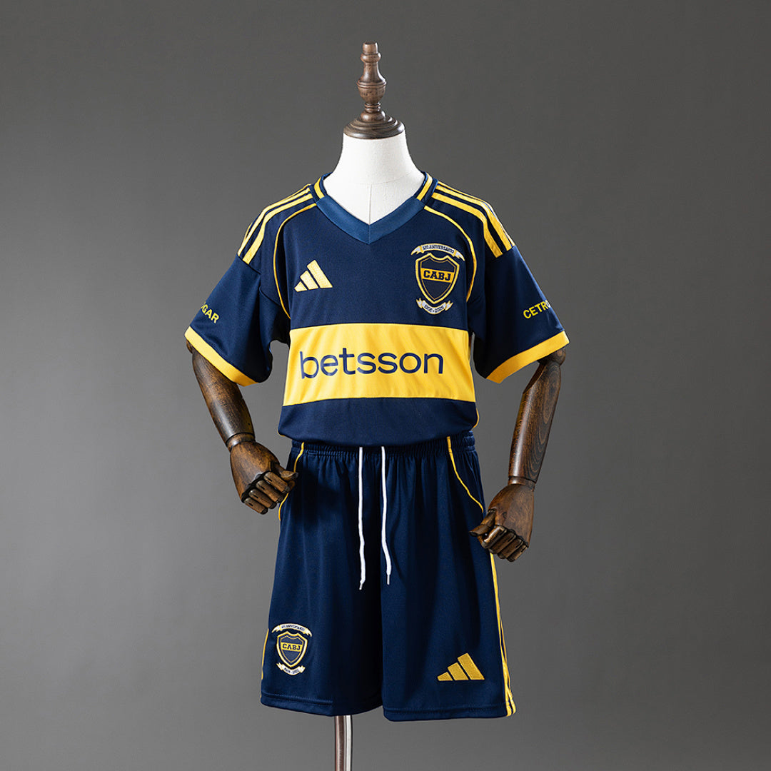 Conjunto Niños Boca Juniors Local 2025/26 - frente