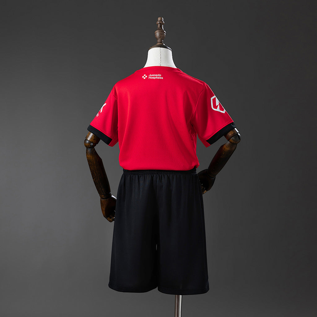 Conjunto Niños RCD Mallorca Local 2025/26 - espalda