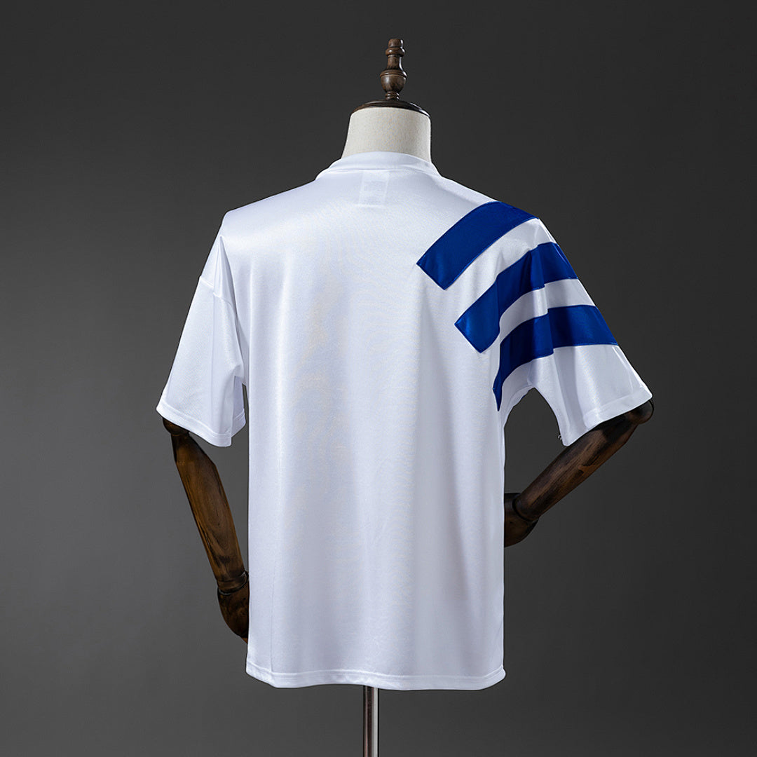 Camiseta Retro Real Zaragoza Local Celeste y Negra 92/93 - espalda