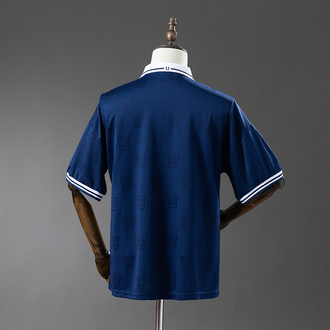 Camiseta Retro U. de Chile Local Azul Marino 1998 - espalda