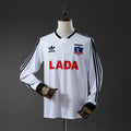 Camiseta Retro Colo Colo Local Manga Larga 1991 - frente