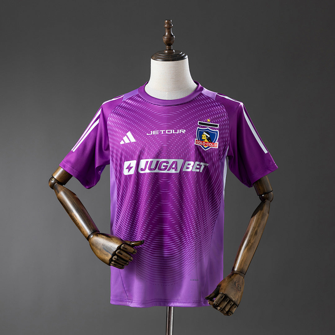 Camiseta Colo Colo Portero Morada 2025/26 - frente