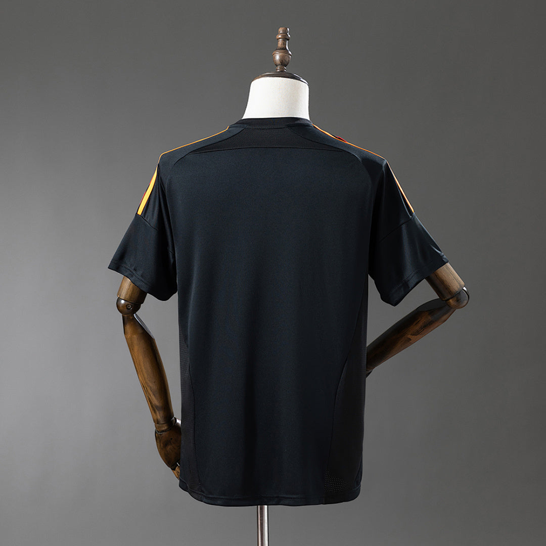 Camiseta Retro Arsenal Negra 25/26 - espalda