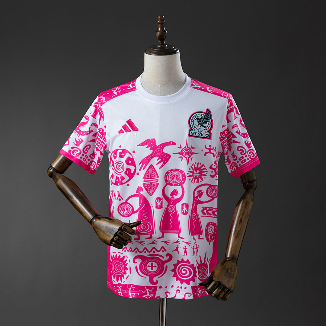 Camiseta México Morada y Gris Edición Especial 2025/26 - frente