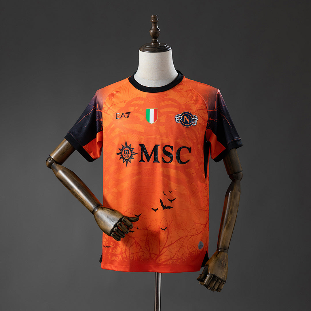 Camiseta SSC Napoli Naranja 2025/26 - frente