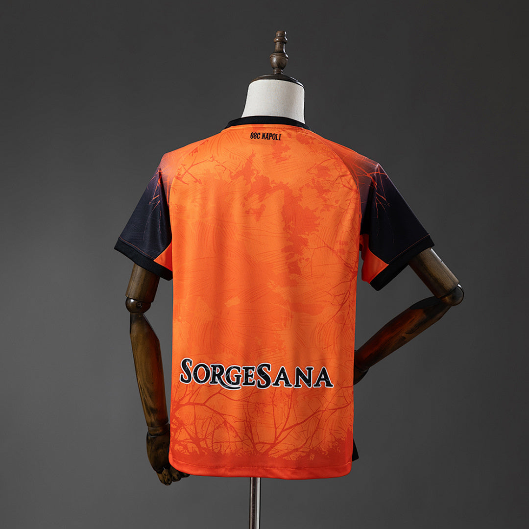 Camiseta SSC Napoli Naranja 2025/26 - espalda