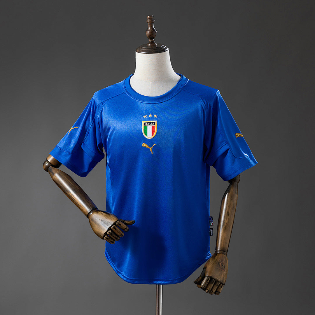 Camiseta Retro Italia Local 2004 - frente