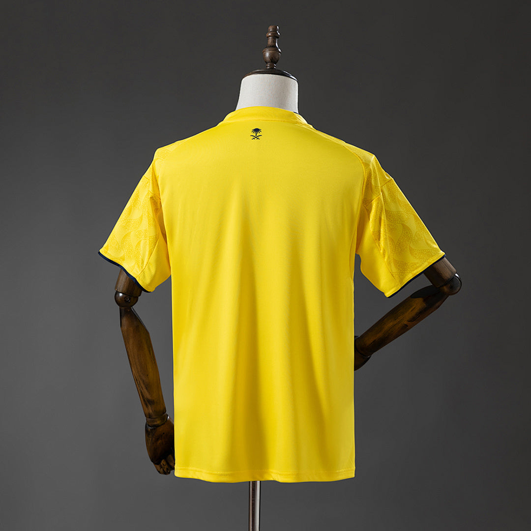 Camiseta Al-Nassr Local Café y Amarilla 2025/26 - espalda