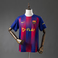 Camiseta FC Barcelona Gris y Azul Marino 2025/26 - frente