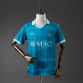 Camiseta SSC Napoli Gris y Azul Edición Especial 2025/26 - frente