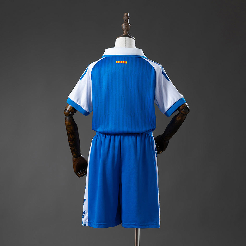 Conjunto Niños RCD Espanyol Local 2025/26 - espalda