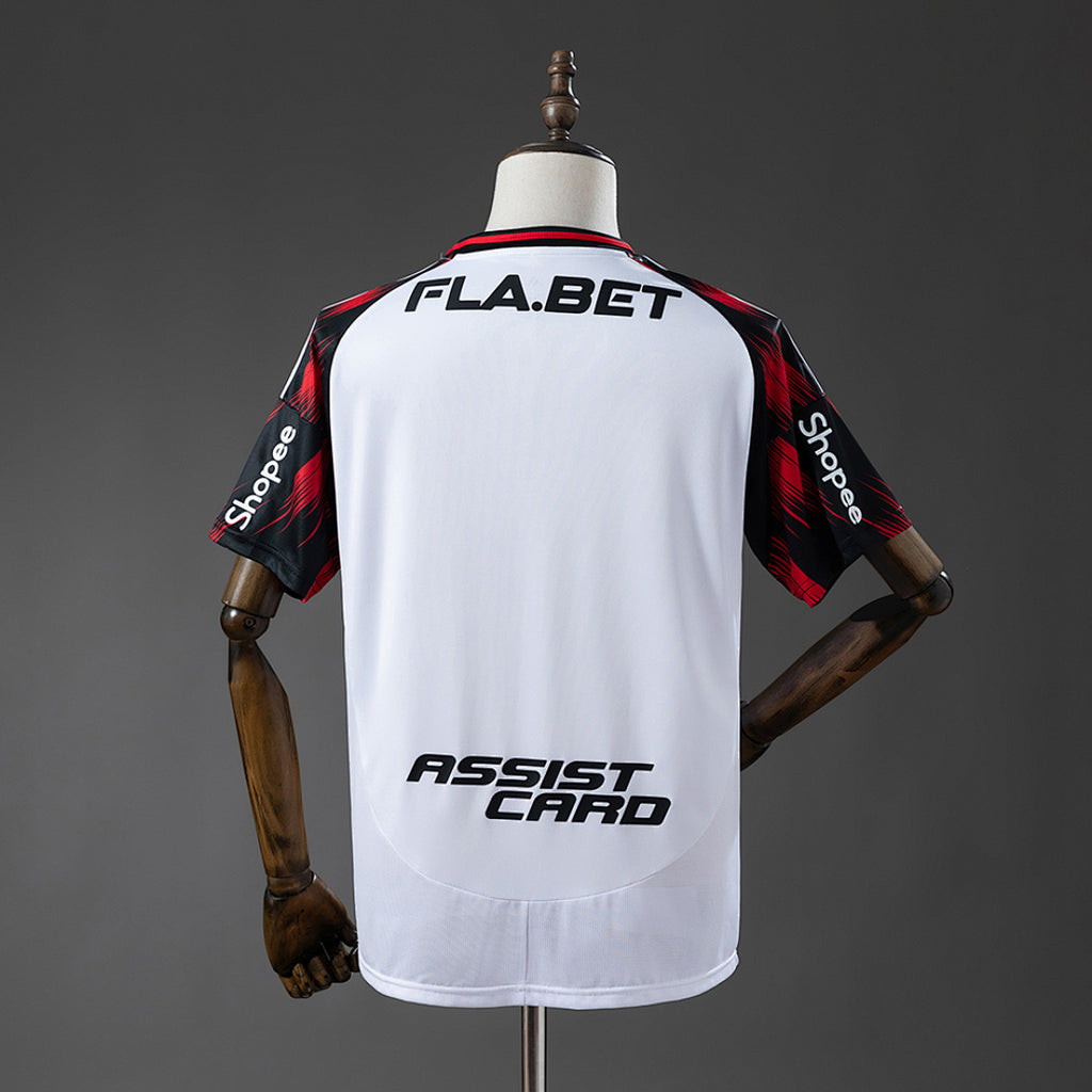 Camiseta Flamengo Visita Con Sponsors 2025/26 - espalda