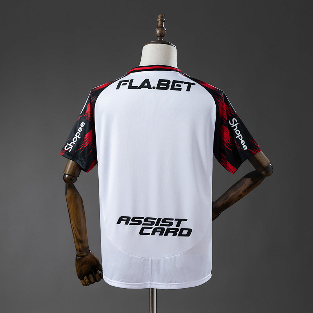 Camiseta Flamengo Visita Con Sponsors 2025/26 - espalda