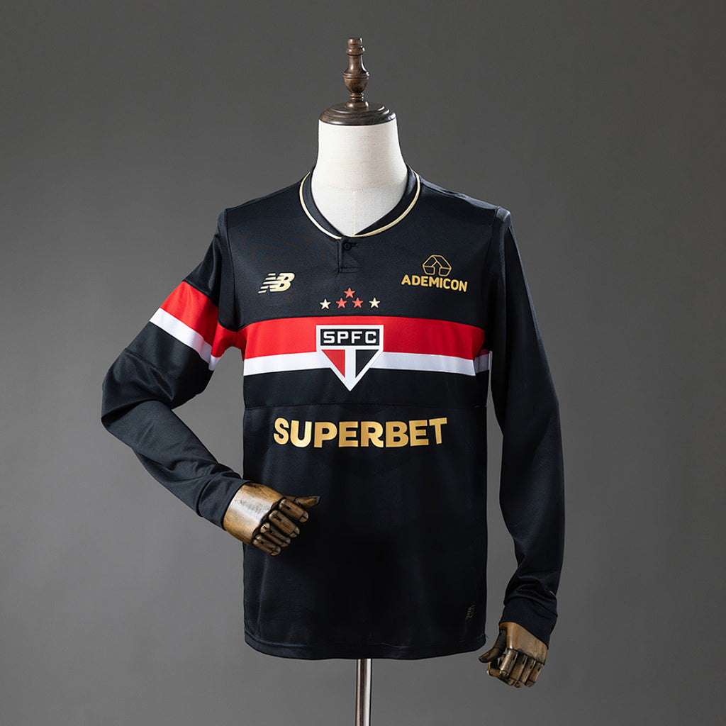 Camiseta São Paulo Tercera Manga Larga 2025/26 - frente