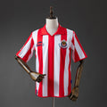 Camiseta Retro Chivas de Guadalajara Local Gris Claro y Gris 03/04 - frente