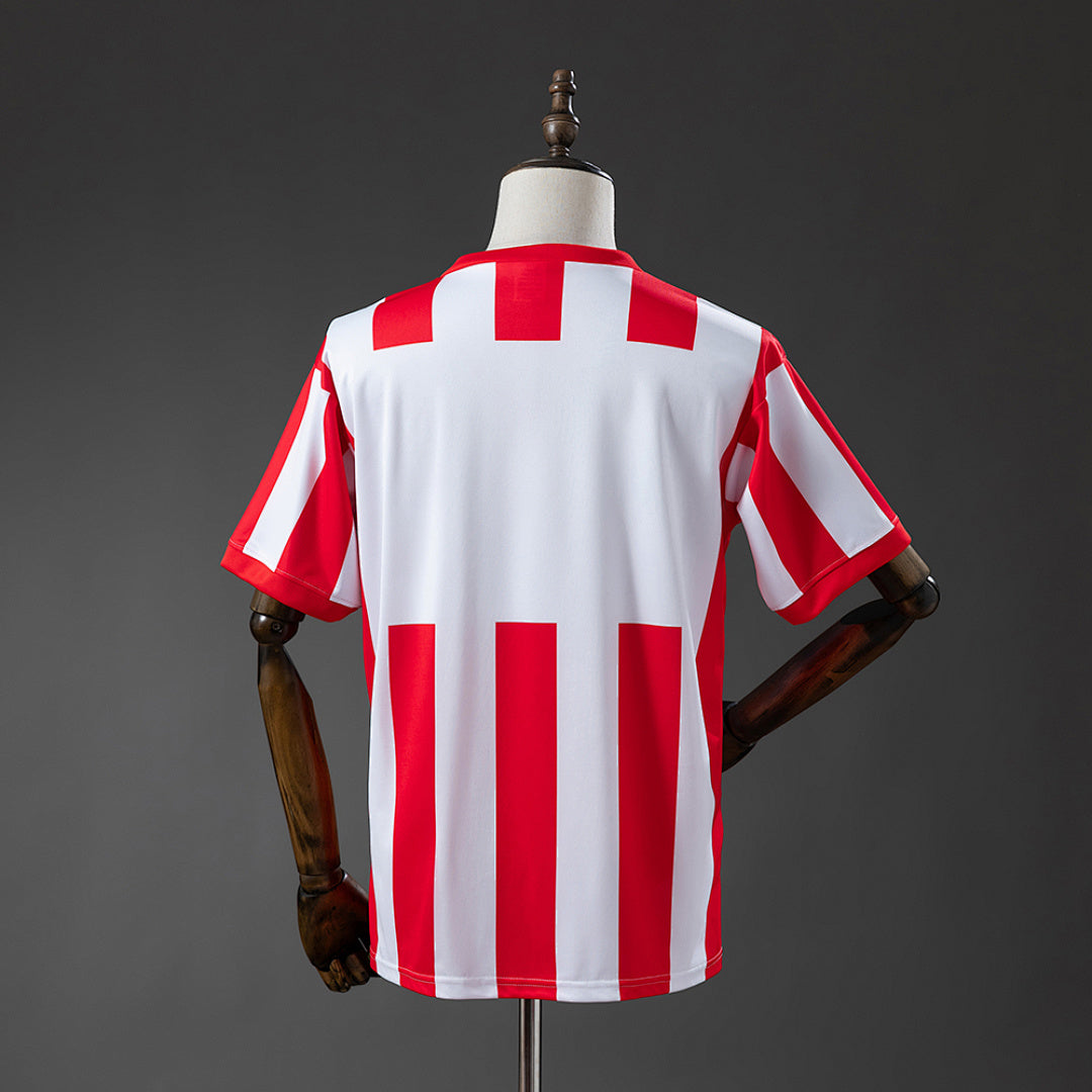 Camiseta Retro Chivas de Guadalajara Local Burdeos y Gris Claro 91/92 - espalda