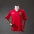 Camiseta Retro Chivas de Guadalajara Tercera Burdeos y Gris 03/04 - frente