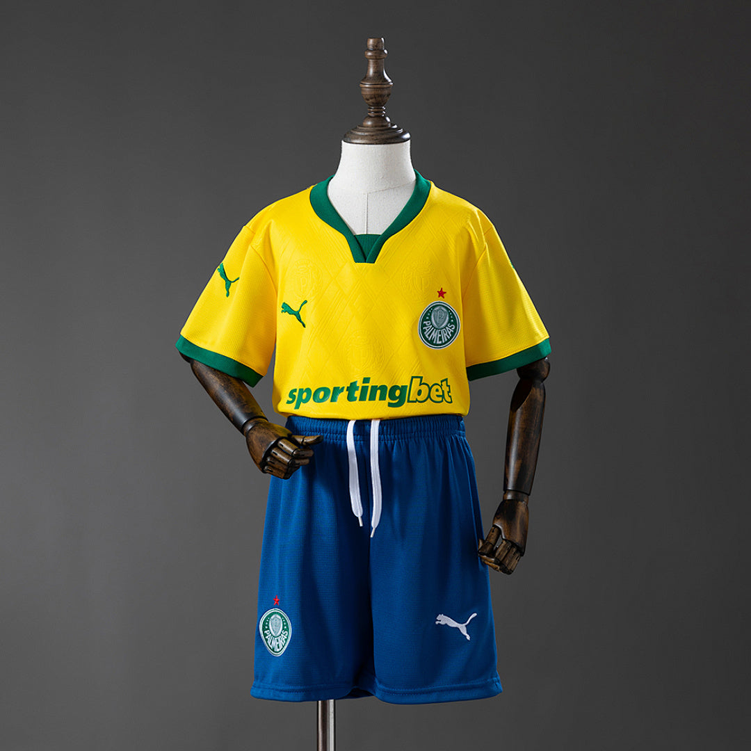 Conjunto Niños Palmeiras Tercera 2025/26 - frente