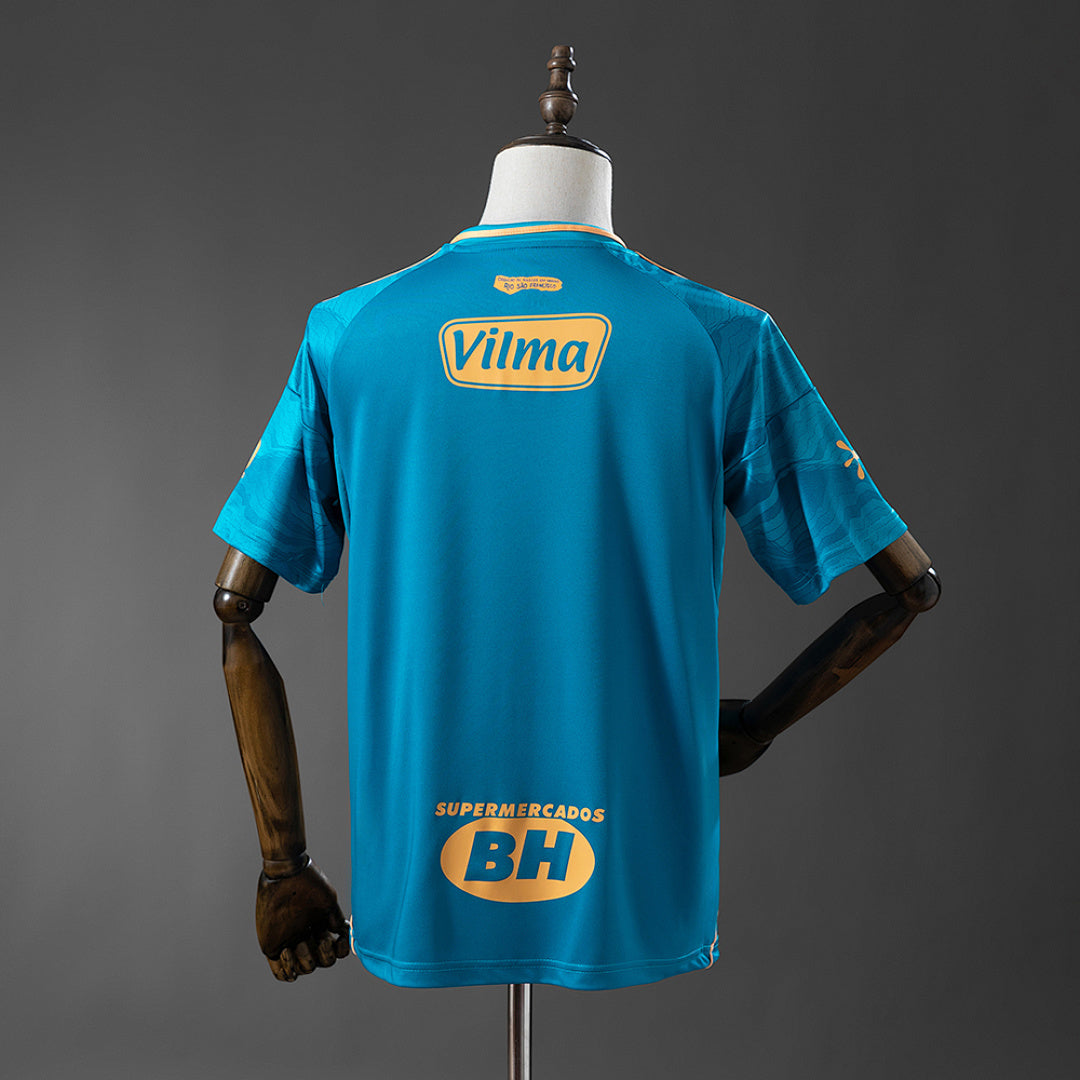 Camiseta Cruzeiro Tercera Con Sponsors 2025/26 - espalda
