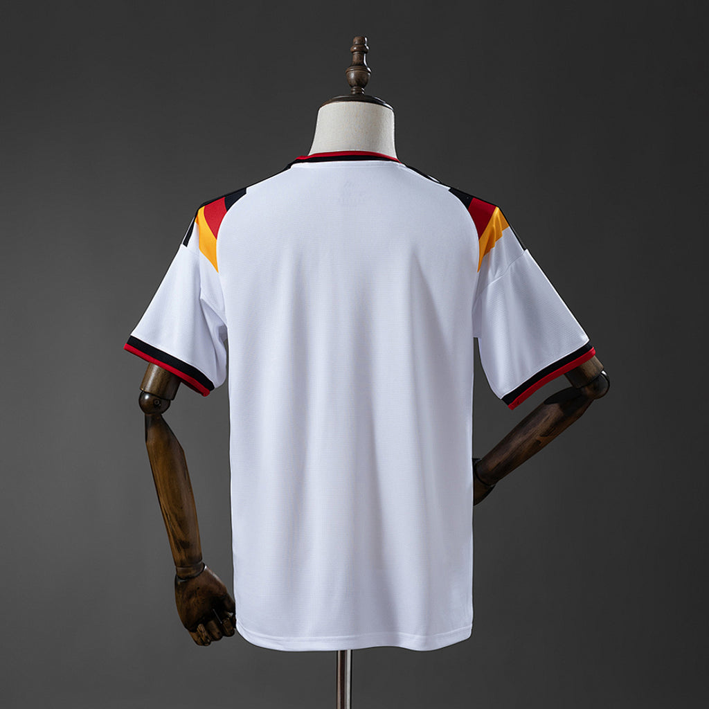 Camiseta Alemania Local Naranja y Negra 2026 - espalda
