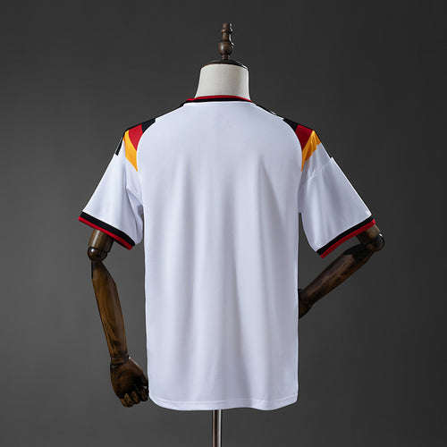 Camiseta Alemania Local Naranja y Negra 2026 - espalda