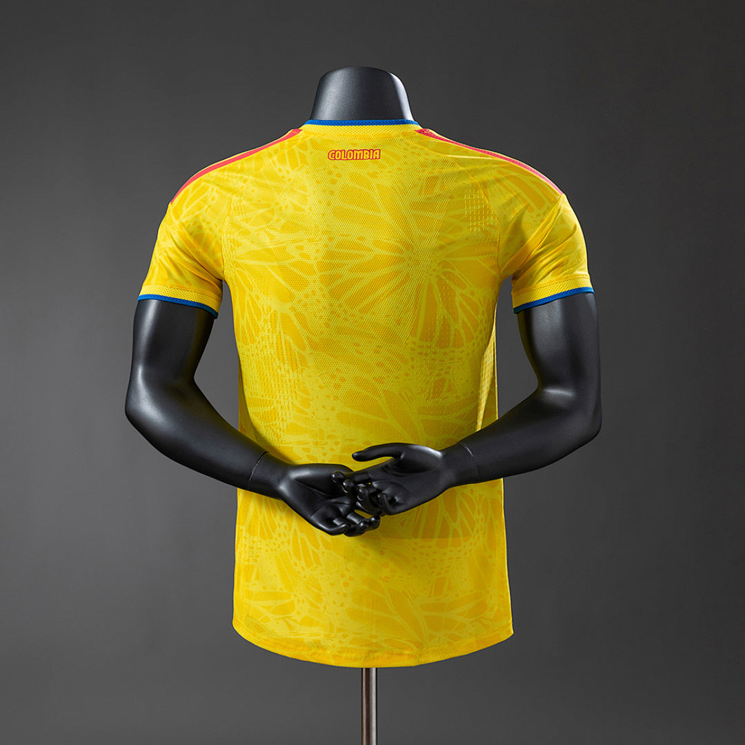 Camiseta Colombia Local 2026 Versión Jugador - espalda