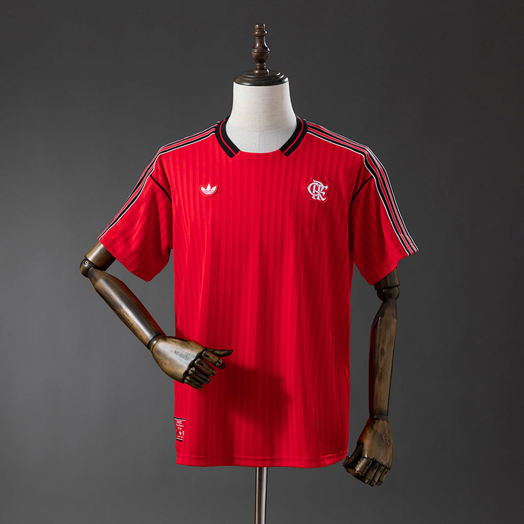 Camiseta Retro Flamengo Roja 25/26 - frente