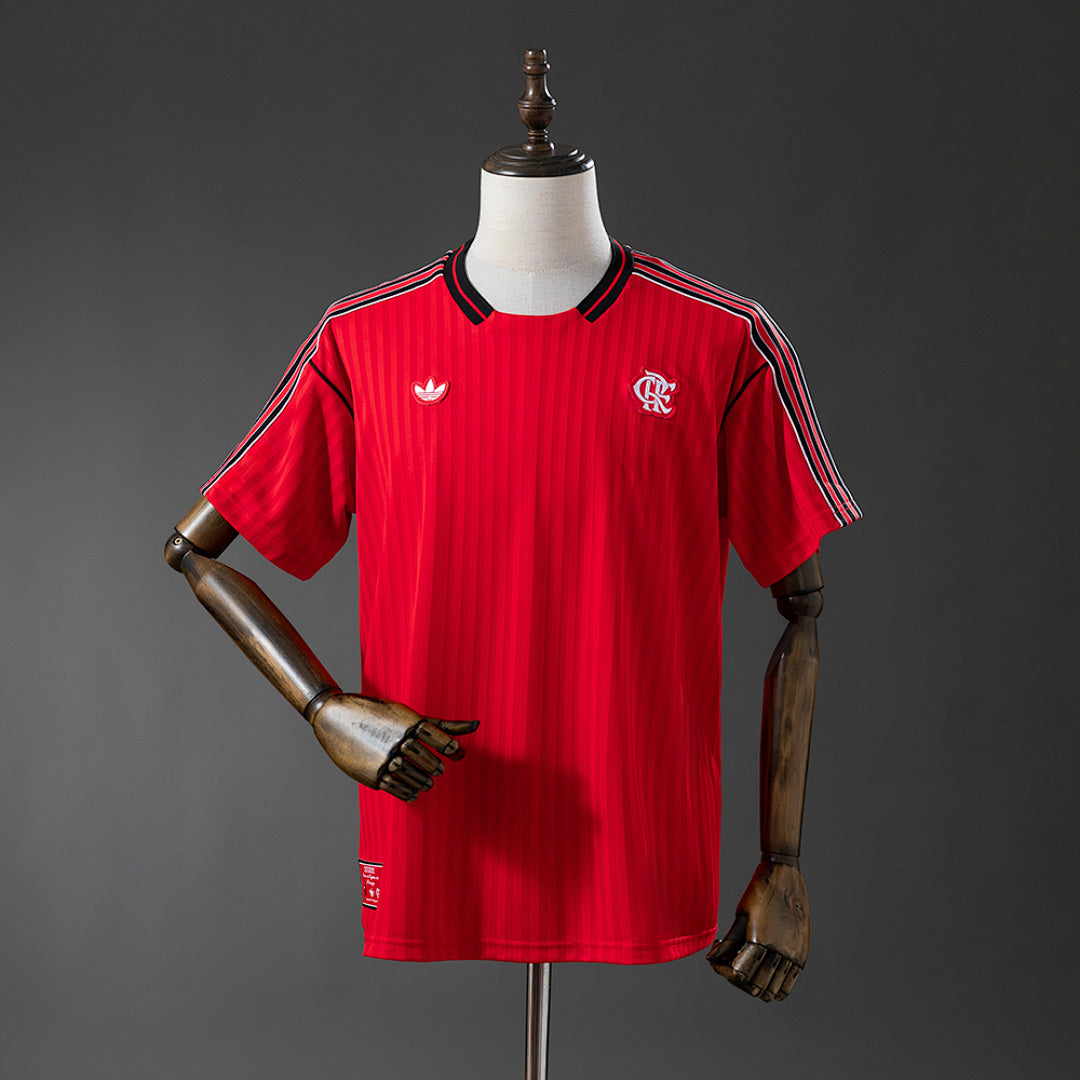 Camiseta Retro Flamengo Roja 25/26 - frente