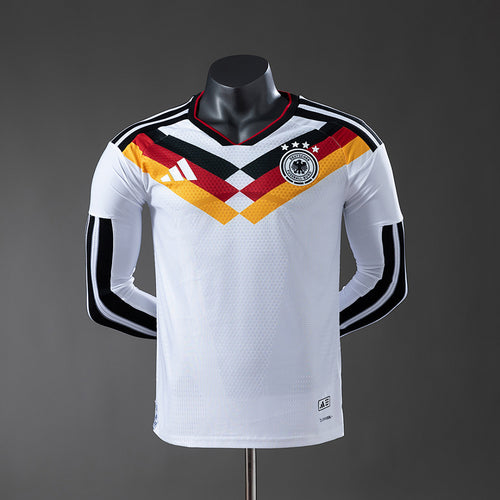 Camiseta Alemania Local Manga Larga 2026 Versión Jugador - frente