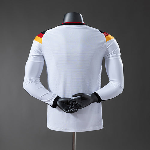 Camiseta Alemania Local Manga Larga 2026 Versión Jugador - espalda