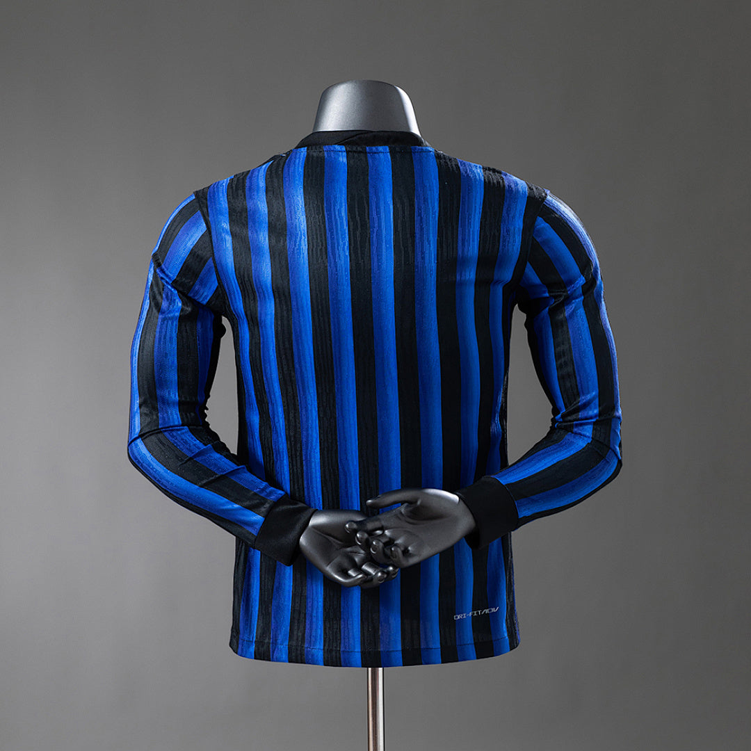 Camiseta Inter de Milán Local Manga Larga 2025/26 Versión Jugador - espalda