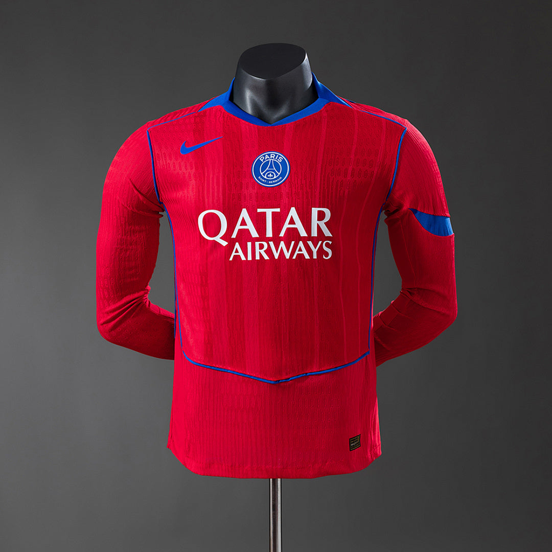 Camiseta PSG Tercera Manga Larga 2025/26 Versión Jugador - frente
