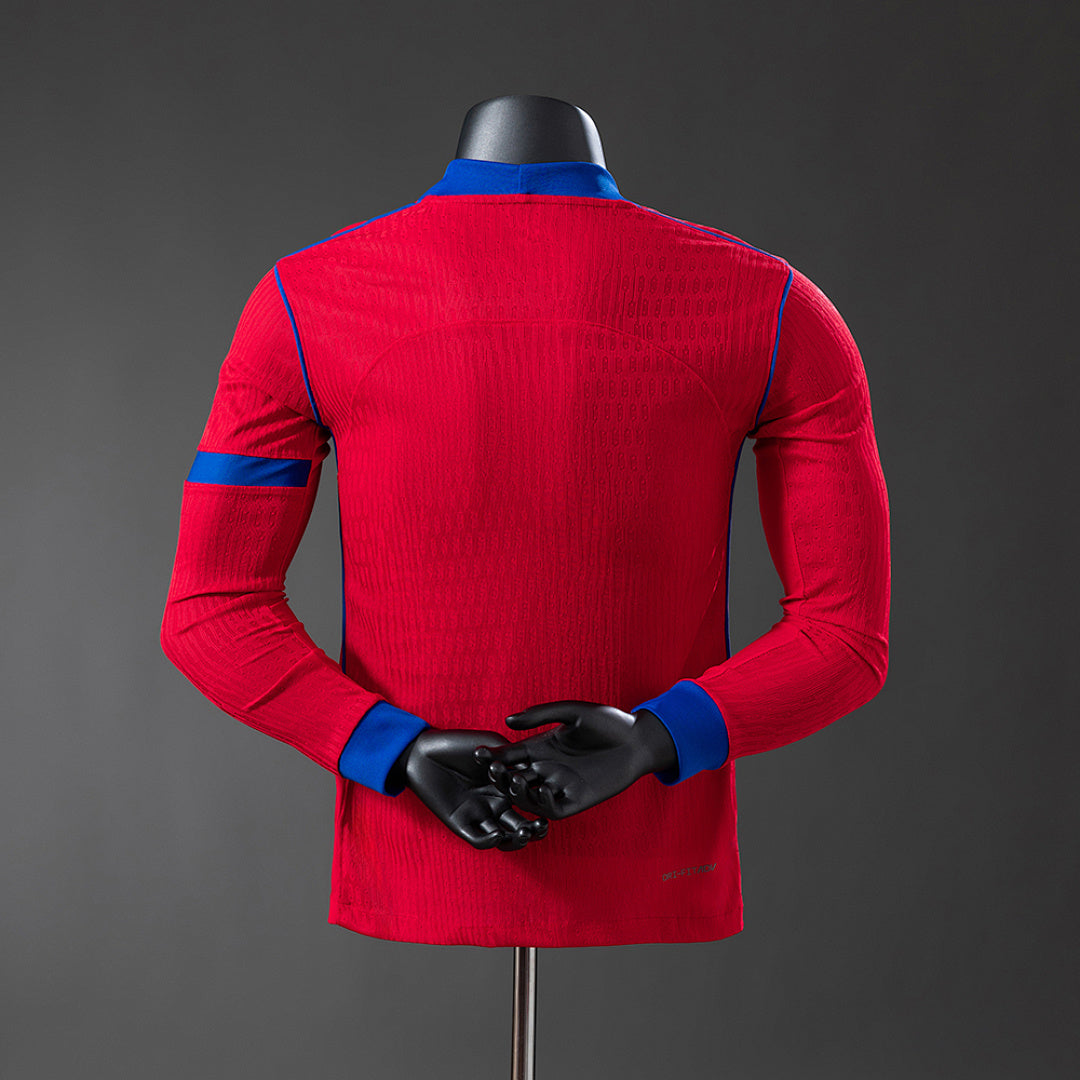 Camiseta PSG Tercera Manga Larga 2025/26 Versión Jugador - espalda