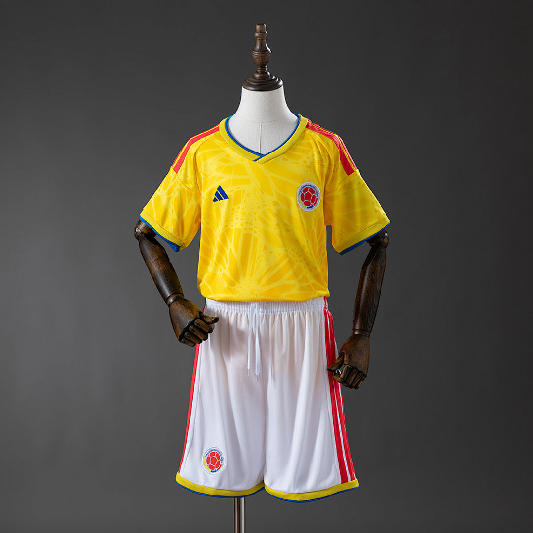 Conjunto Niños Colombia Local 2026 - frente