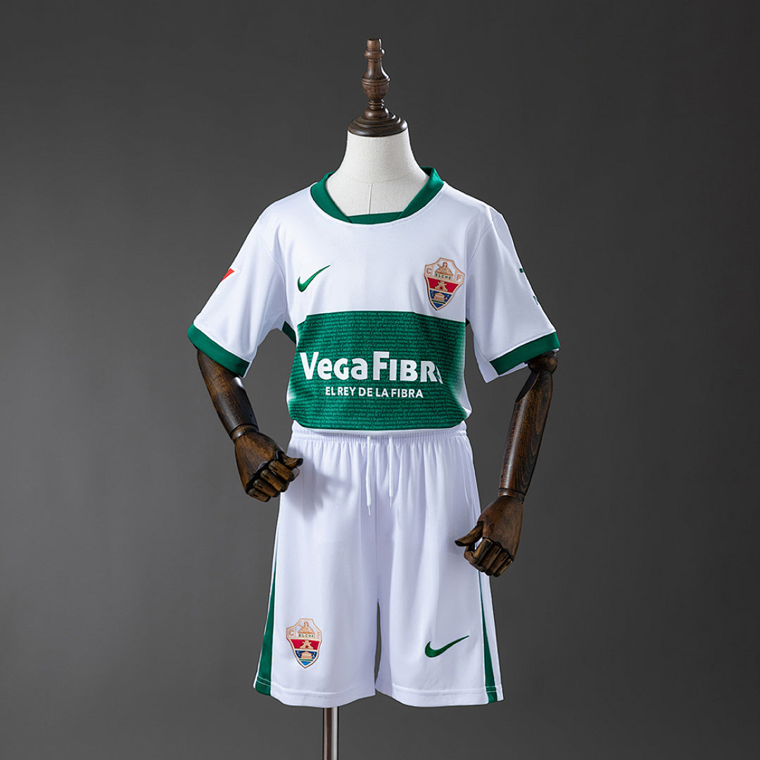 Conjunto Niños Elche CF Local 2025/26 - frente