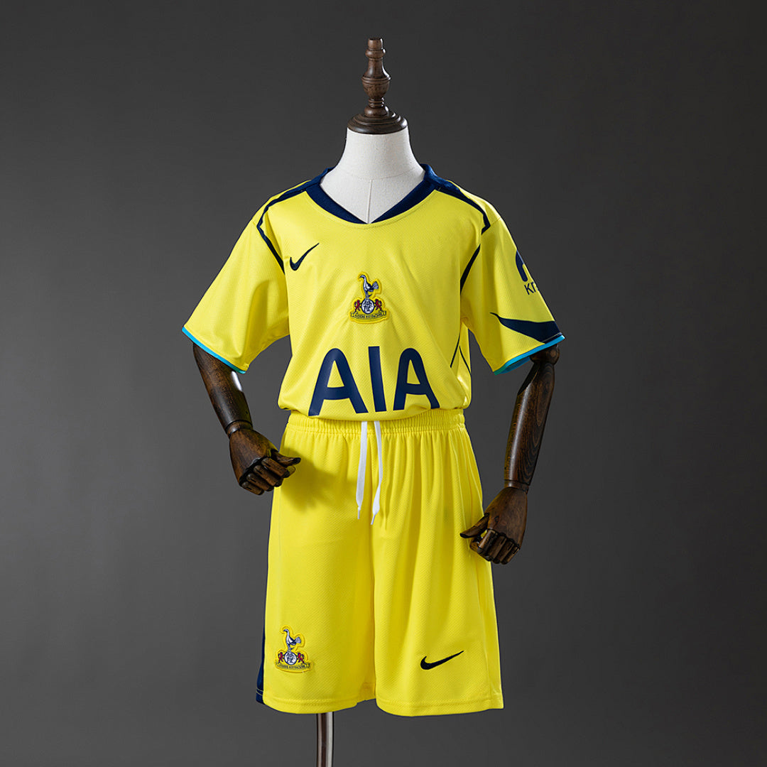 Conjunto Niños Tottenham Hotspur Tercera 2025/26 - frente