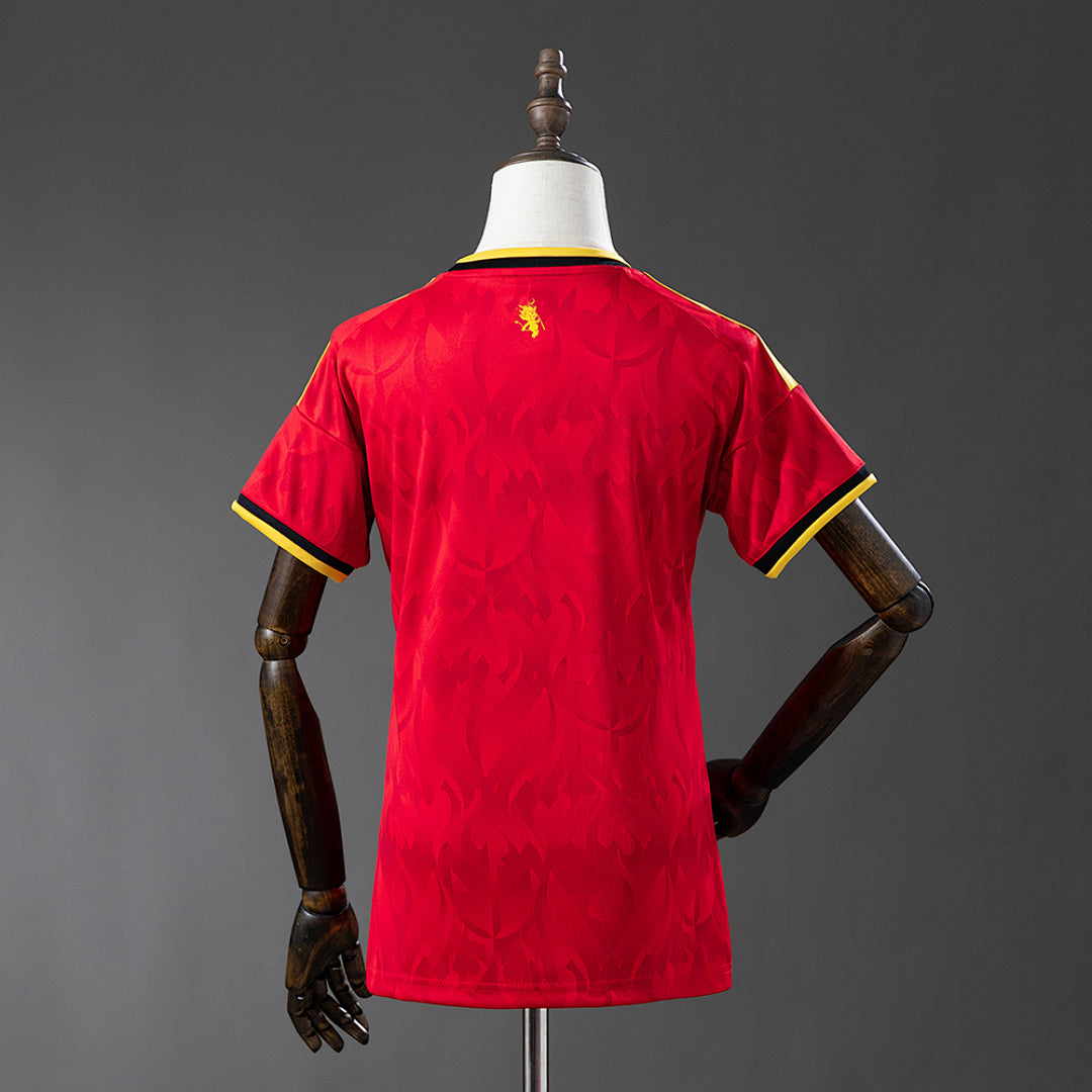 Camiseta Bélgica Local 2026 Mujer - espalda