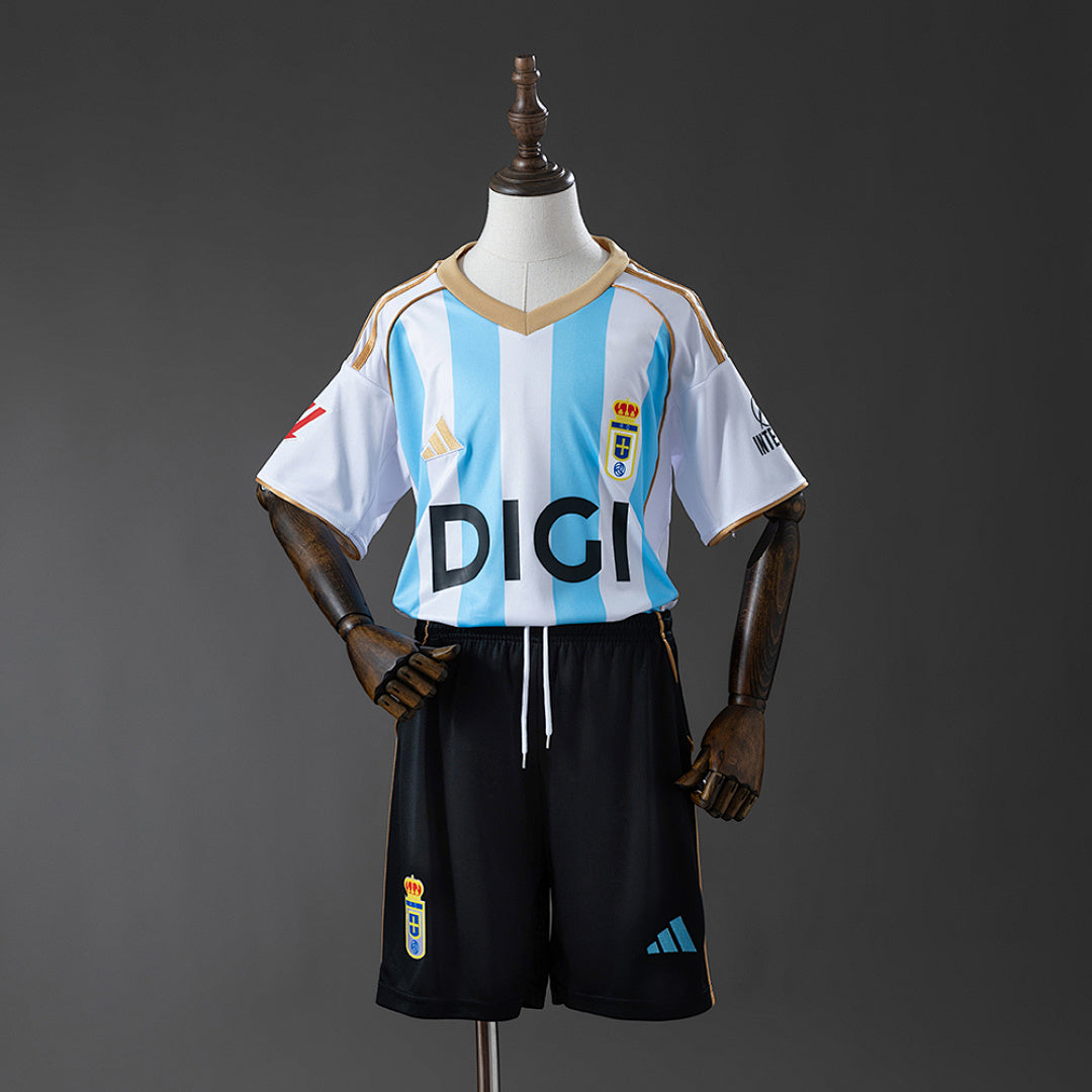 Conjunto Niños Real Oviedo Tercera 2025/26 - frente