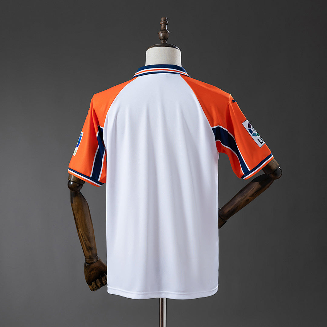 Camiseta Retro Real Oviedo Visita 2001 - espalda