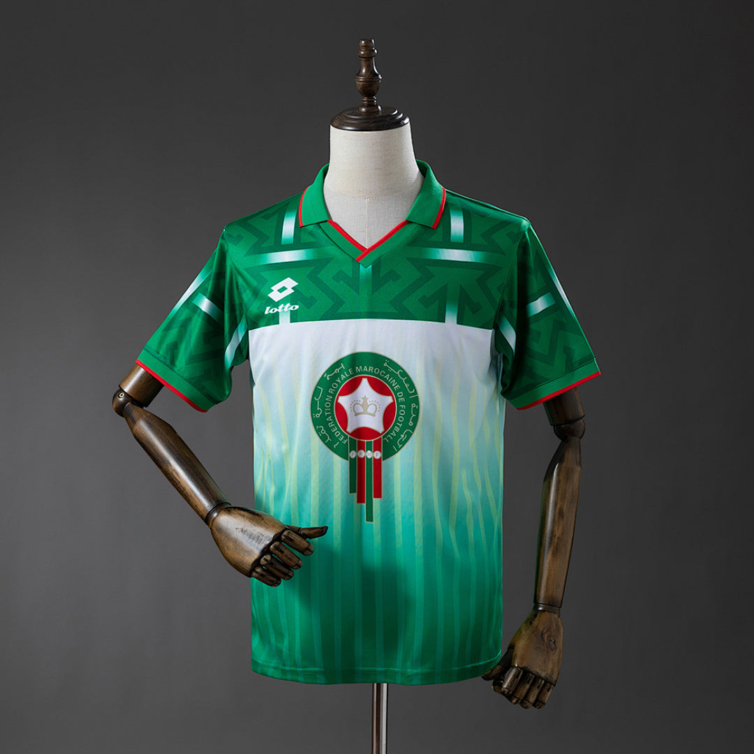 Camiseta Retro Marruecos Visita 1994 - frente