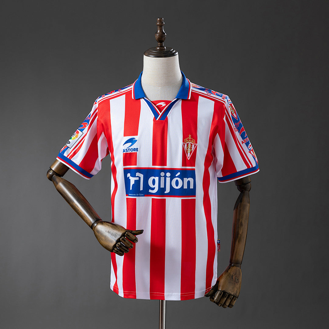 Camiseta Retro Sporting de Gijón Local 99/00 - frente